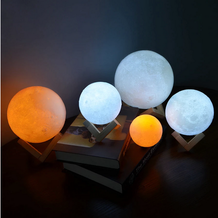 Rechargeable Moon Lamp LED Night Light