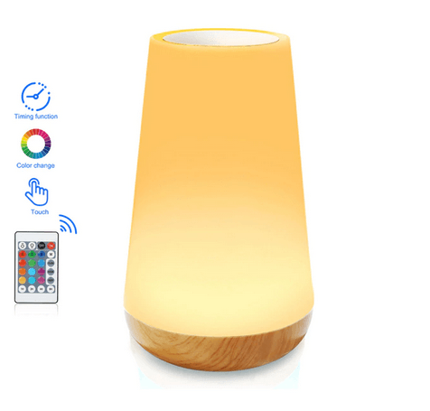 13 Color Changing Bedside Dimmable Lamp